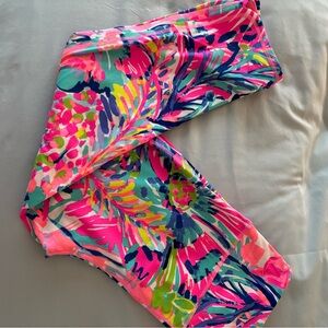Lilly Pulitzer Capri Pink Leggings size M